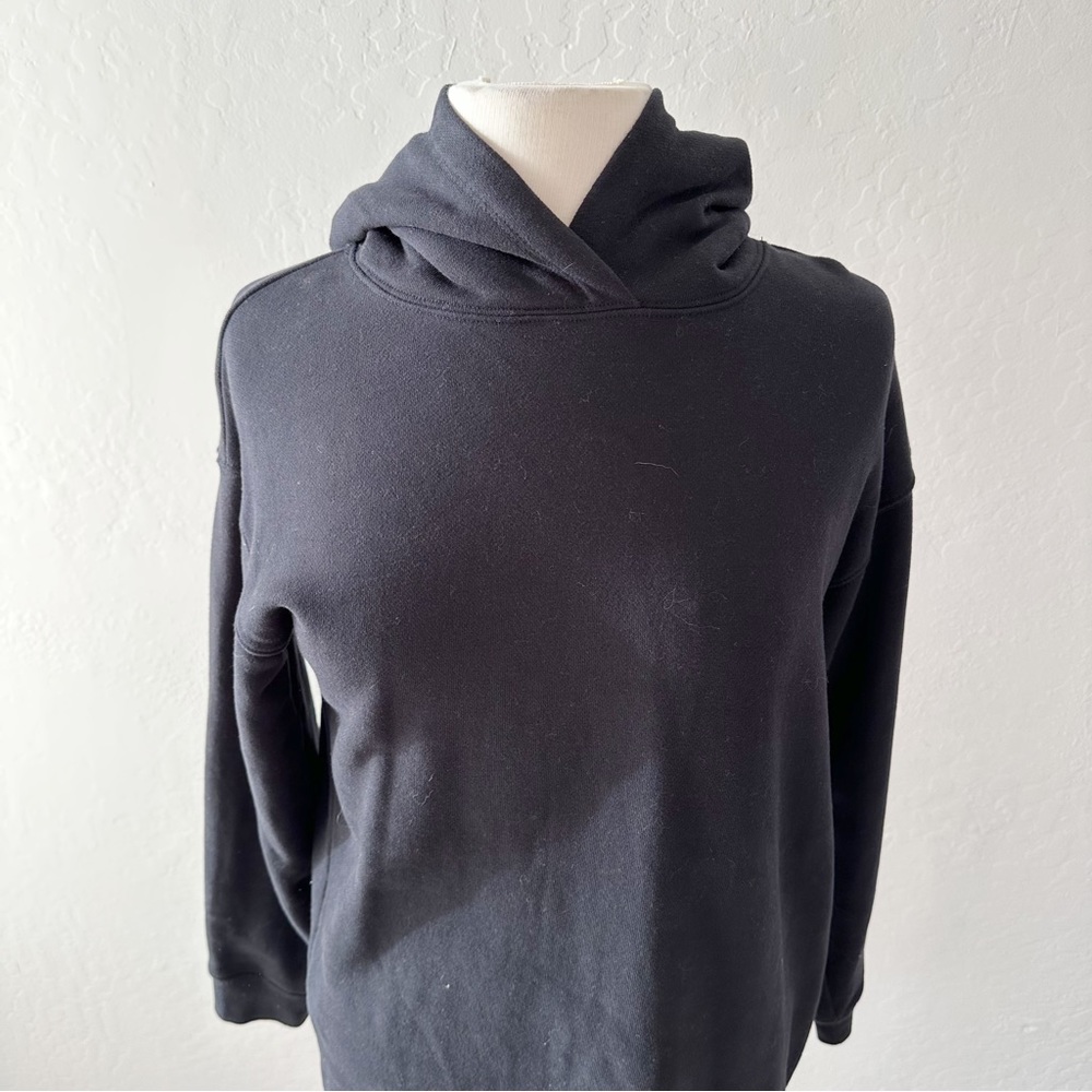 Aritzia The Group by Babaton Perfect Fleece Hoodie in Black | Small - Picture 3 of 14